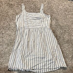 Maurices Blue and White Striped Dress